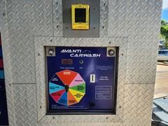 Selection panel in our self service bay