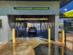 Entrance into our touchless car wash